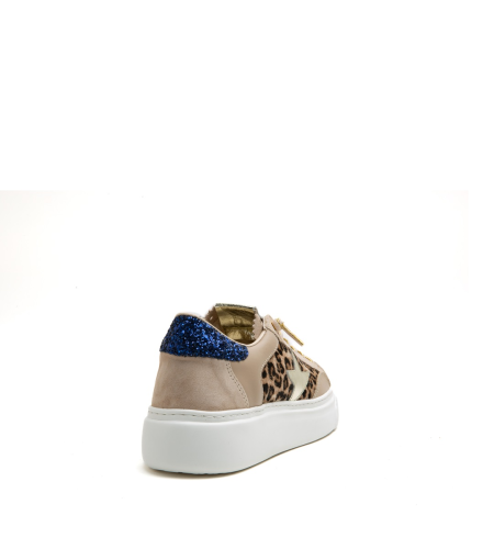 CETTI  ZAPATILLA C1342XL ANTE LEO SABLE.