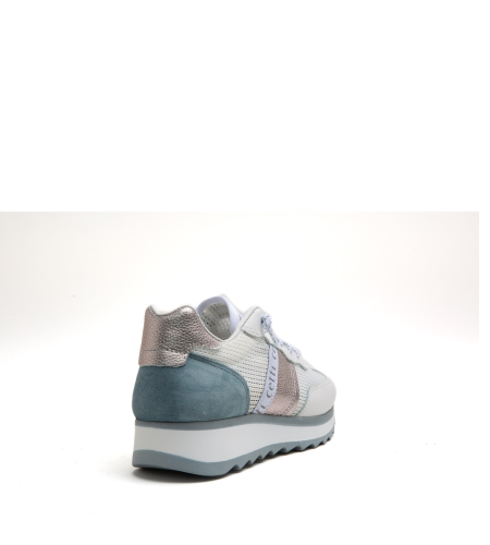 CETTI DEPORTIVAS MUJER C849 REJILLA MICRO BLANCO.