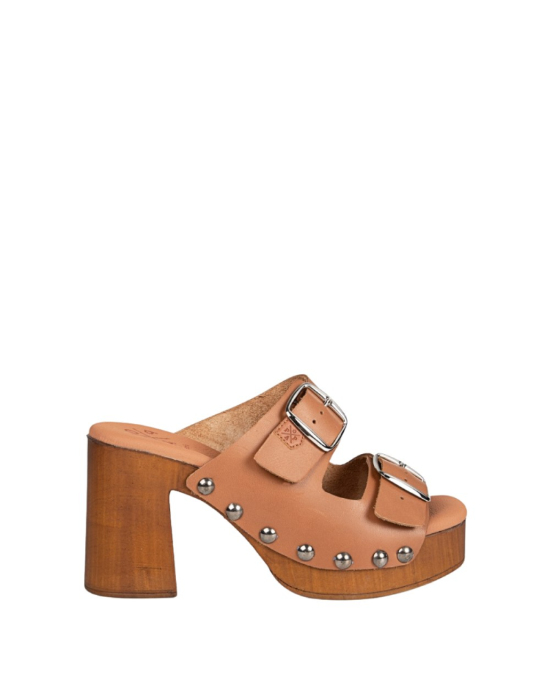 POPABRAND ZUECO ALDER VAQUETA CUERO.