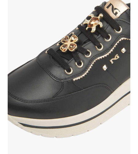 NEROGIARDINI DEPORTIVA I514102D 100 GUANTO NEGRO.