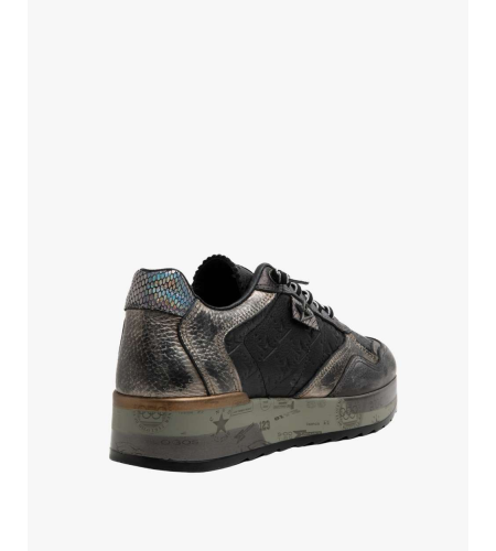 CETTI DEPORTIVAS MUJER C848XL USED METAL PLOMO.