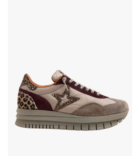 CETTI  ZAPATILLA MUJER C1259XL ANTE FREEDOM BEIGE.