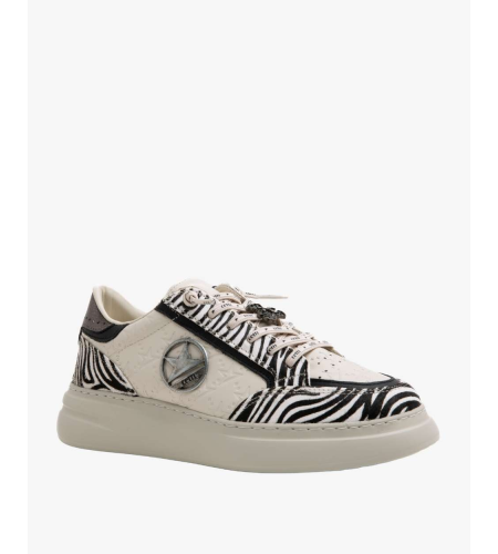 CETTI  ZAPATILLA C1401 ZEBRA NATURE OFF WHITE.