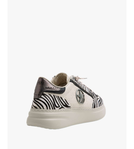 CETTI  ZAPATILLA C1401 ZEBRA NATURE OFF WHITE.