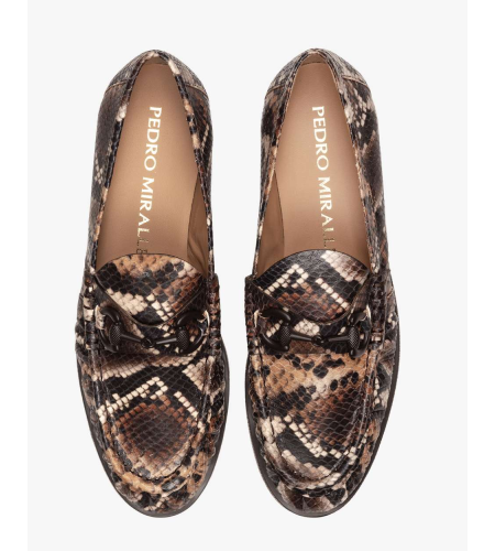 PEDRO MIRALLES 29074 MOCASÍN PYTON TESTA.