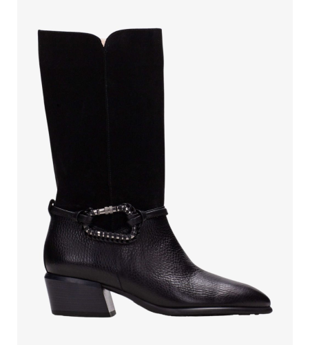 HISPANITAS BOTA HI254298 BOLERO-VELOUR BLACK.