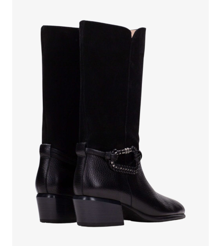 HISPANITAS BOTA HI254298 BOLERO-VELOUR BLACK.