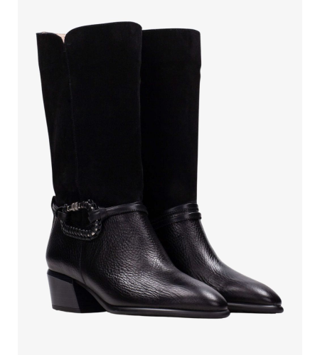 HISPANITAS BOTA HI254298 BOLERO-VELOUR BLACK.