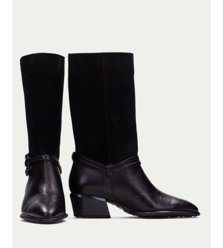 HISPANITAS BOTA HI254298 BOLERO-VELOUR BLACK.