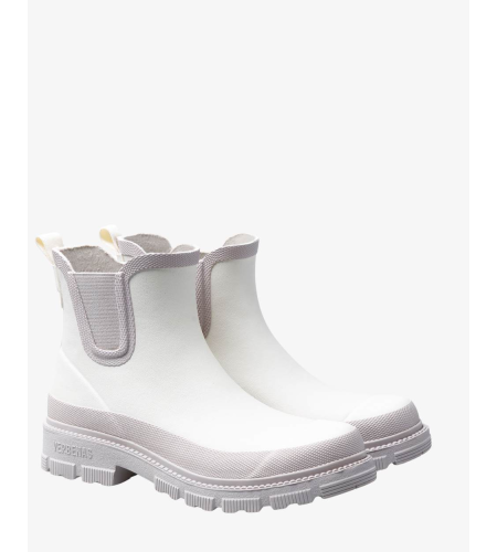 VERBENAS BOTINES MODELO LUA MATE OFF WHITE/GREIG