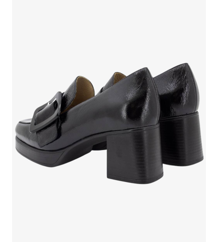 PIESANTO MOCASIN 245495 CHAROLUX NEGRO.