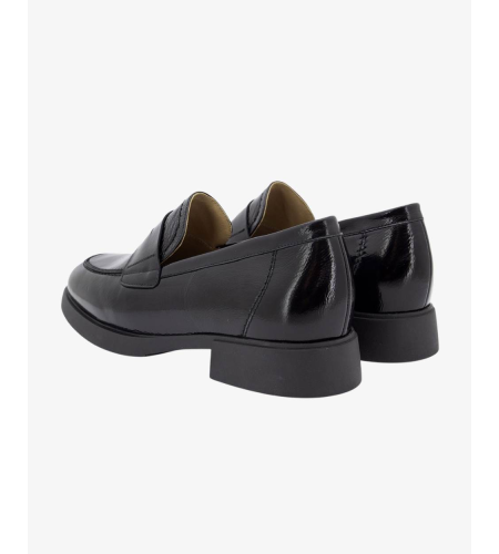 PIESANTO MOCASIN 245544 CHAROLUX NEGRO.