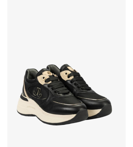 JANET&JANET DEPORTIVA J380 FIRENZE BEIGE/NERO.