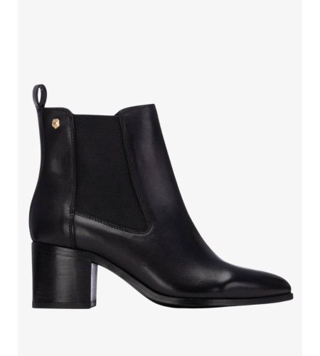 CARMELA 162715 BOTIN PIEL NEGRO.