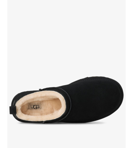 ABOTINADO-ZUECO UGG CLASSIC-MICRO BLACK.
